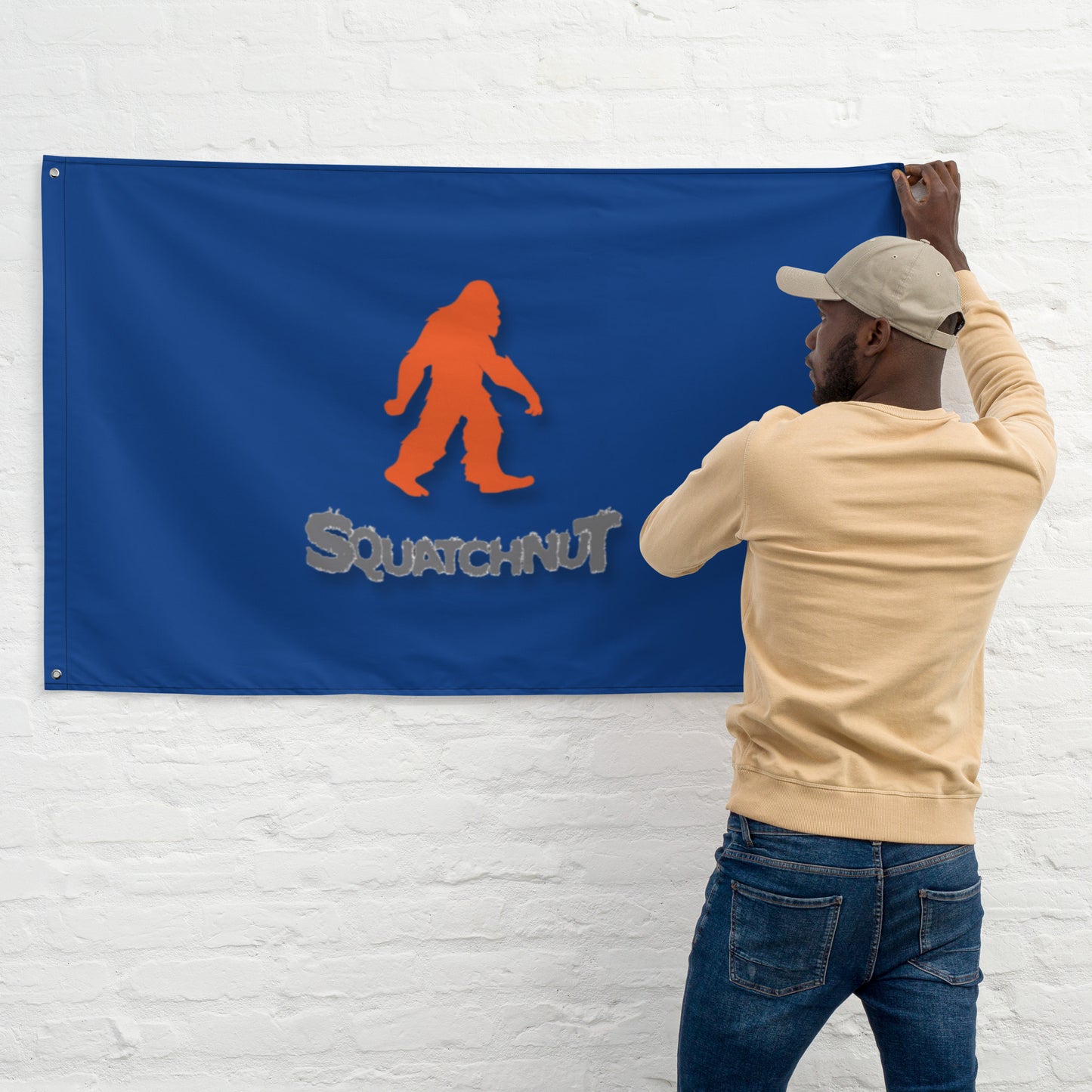 Bronco Squatchnut Flag