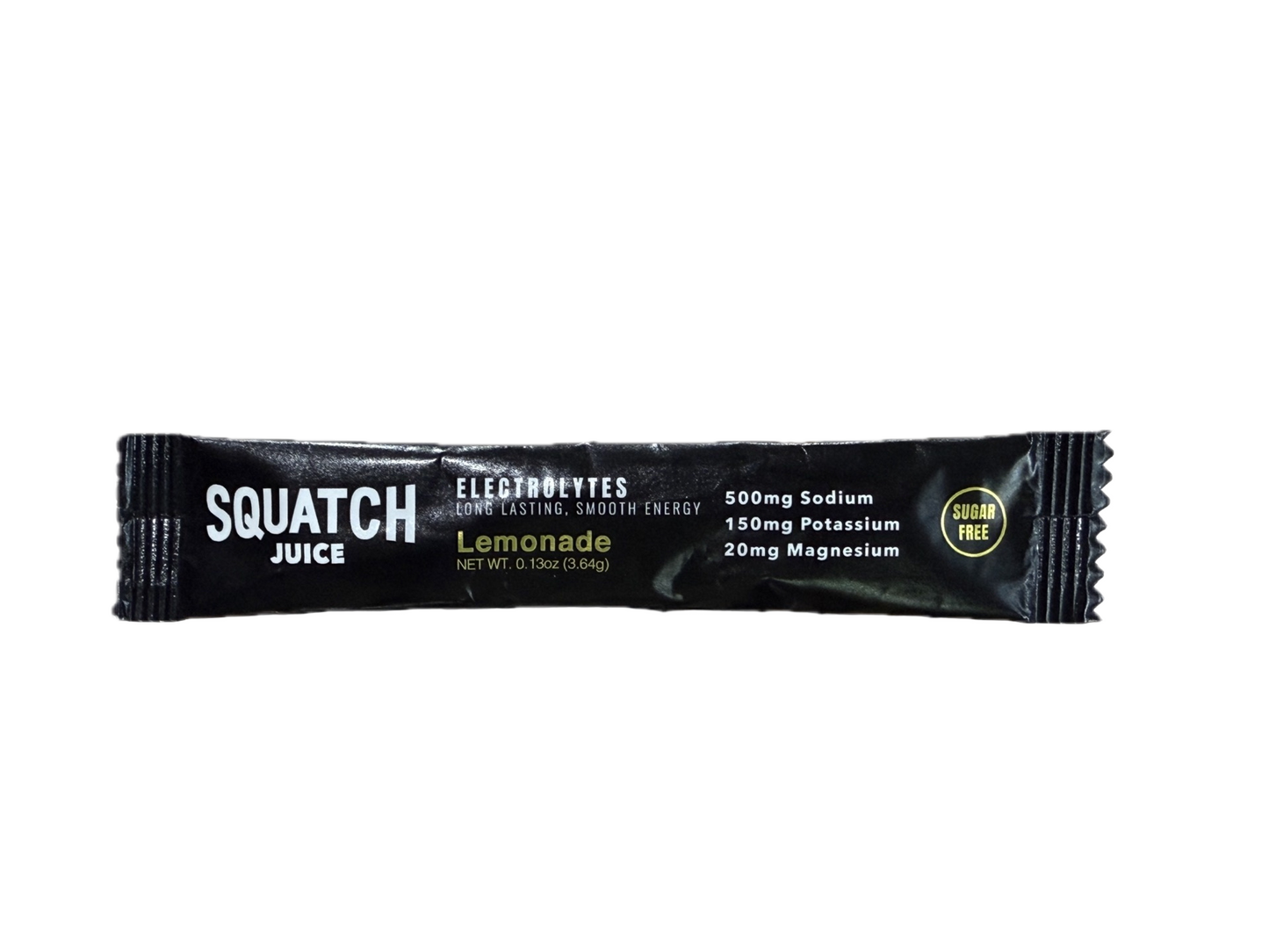 Squatch Juice Hydration Sampler 4 Flavors - Pineapple/Mango, Watermelon, Lemonade, Strawberry/Kiwi