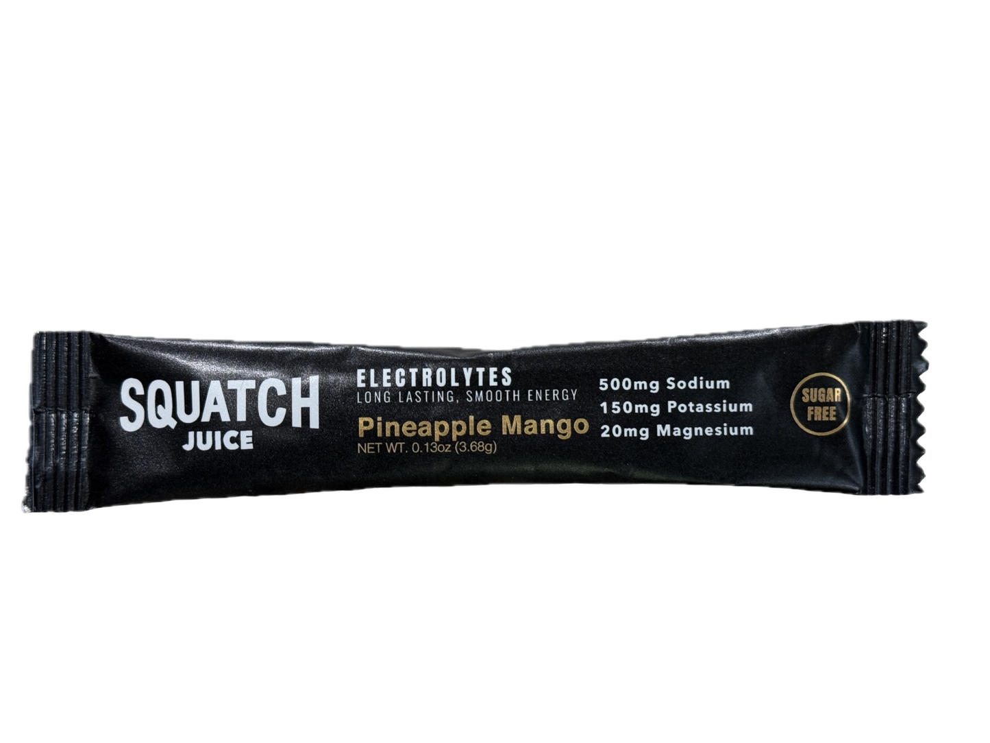 Squatch Juice Hydration Sampler 4 Flavors - Pineapple/Mango, Watermelon, Lemonade, Strawberry/Kiwi