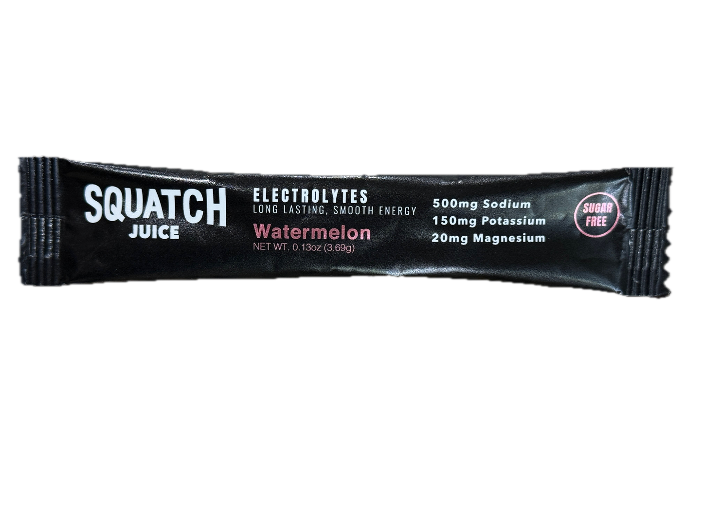 Squatch Juice Hydration Sampler 4 Flavors - Pineapple/Mango, Watermelon, Lemonade, Strawberry/Kiwi