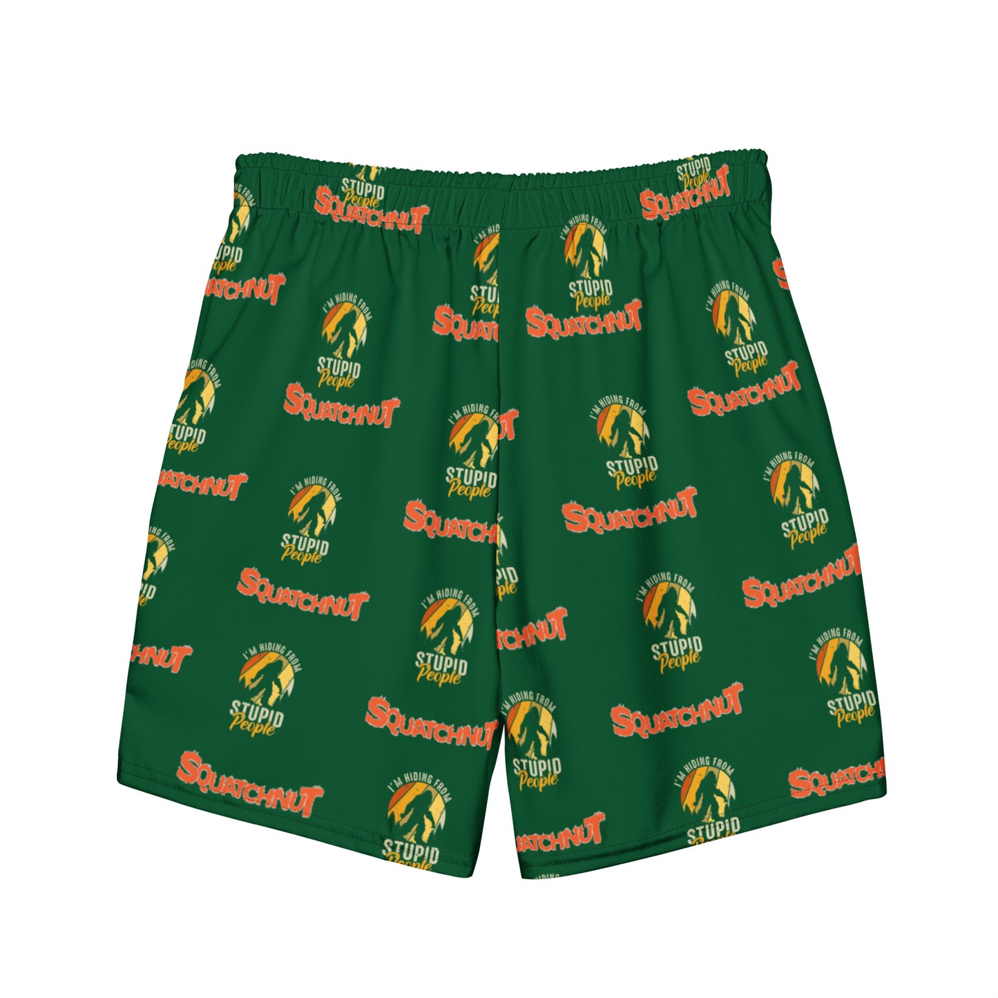 Hiding from Stupid People Men's swim trunks