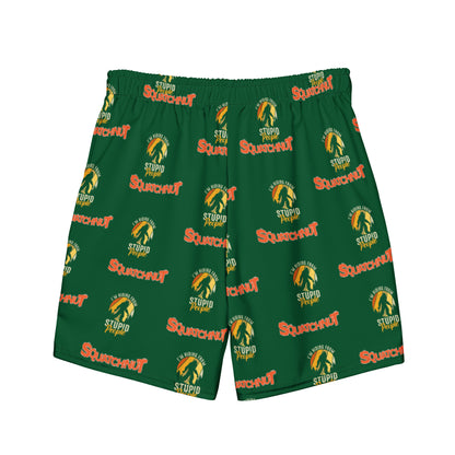 Hiding from Stupid People Men's swim trunks