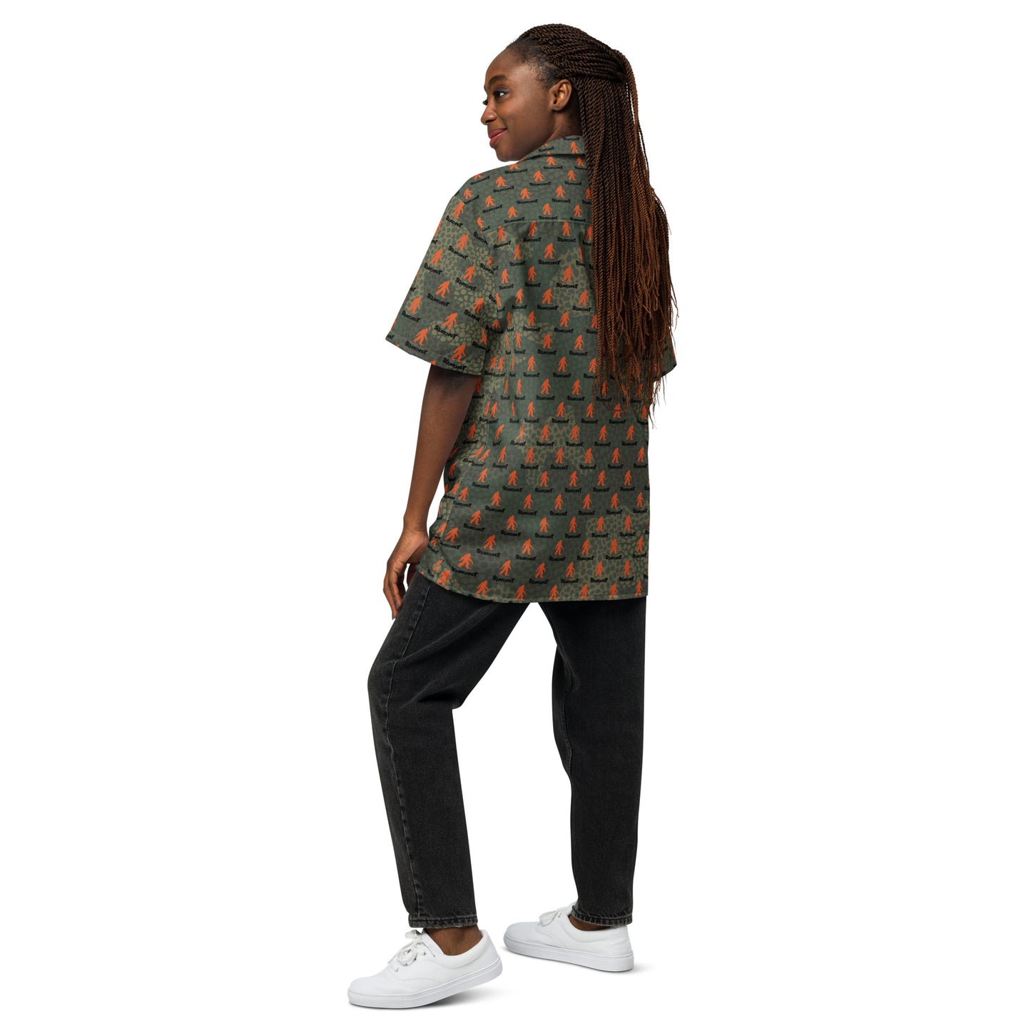 Squatchnut Unisex button shirt