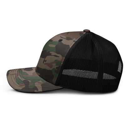 Squatch Juice Camouflage trucker hat
