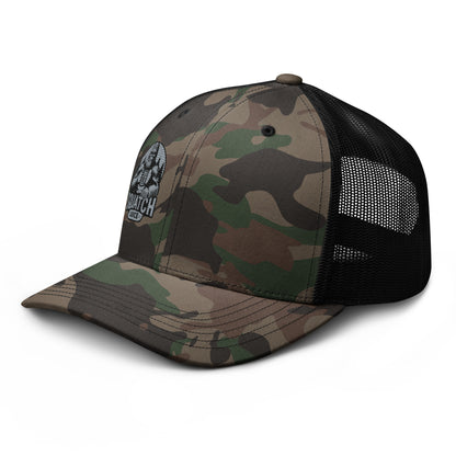 Squatch Juice Camouflage trucker hat