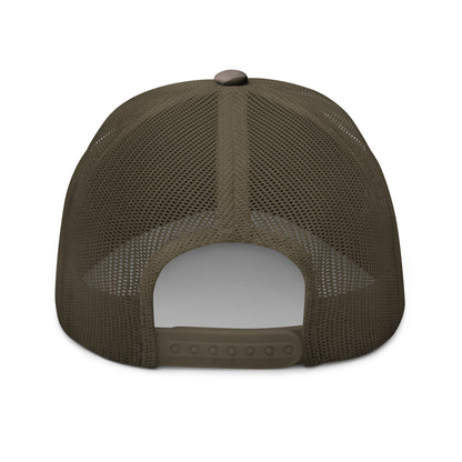 Squatch Juice Camouflage trucker hat