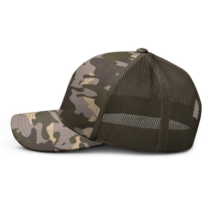 Squatch Juice Camouflage trucker hat
