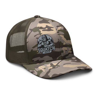 Squatch Juice Camouflage trucker hat