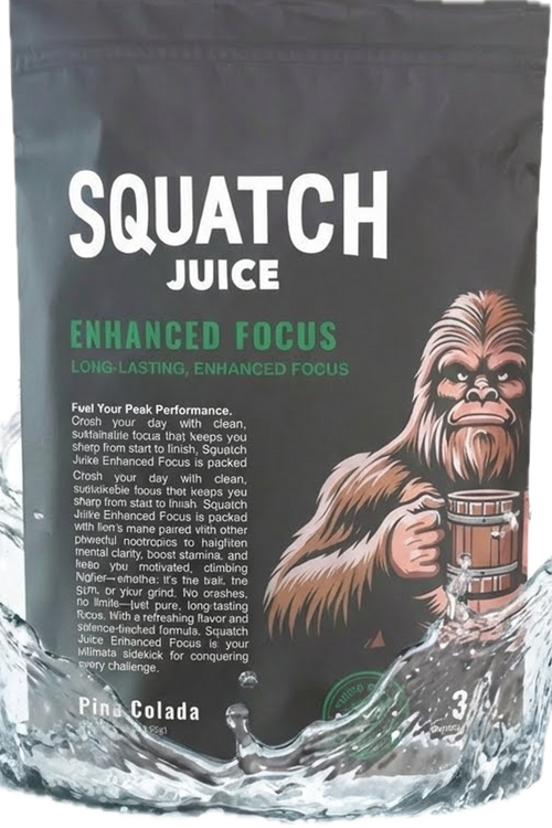 Squatch Juice Enhance Focus - Pina Colada - 30 Sticks