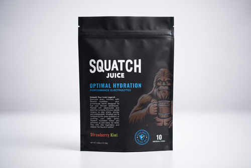 Squatch Juice Hydration - Strawberry/Kiwi - 10 sticks