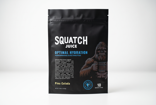 Squatch Juice Hydration - Pina Colada - 10 sticks