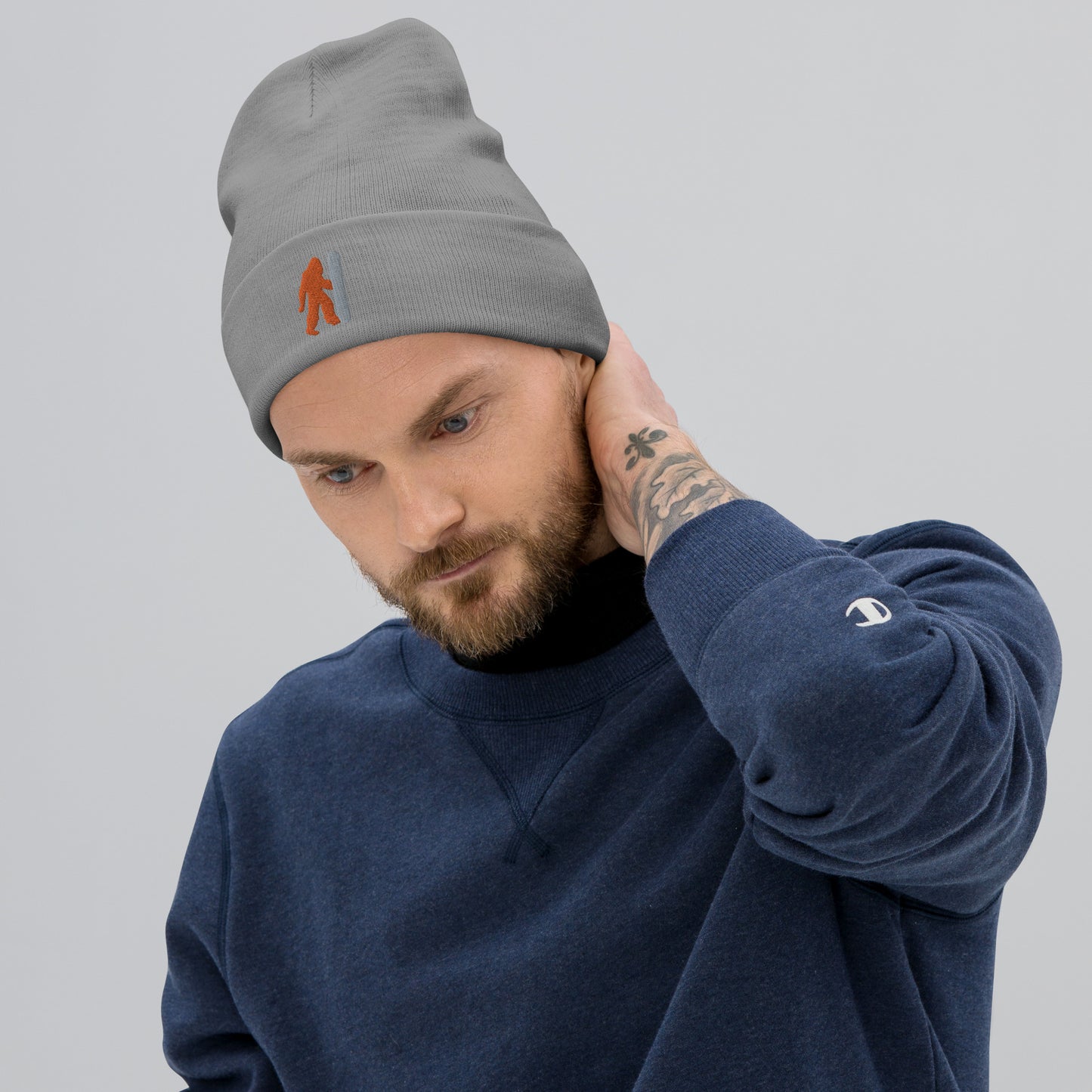 Snowboard Embroidered Beanie