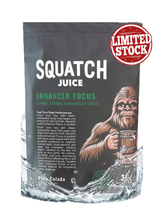 Squatch Juice Enhance Focus - Pina Colada - 30 Sticks