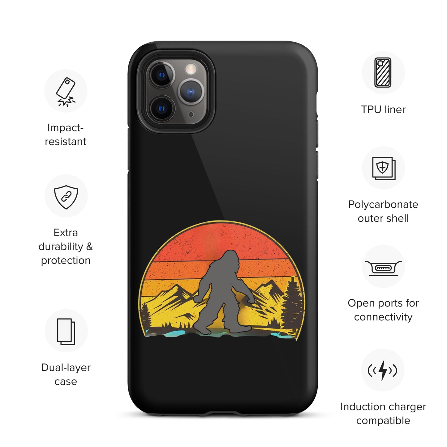 Roaming Squatchnut Tough Case for iPhone®