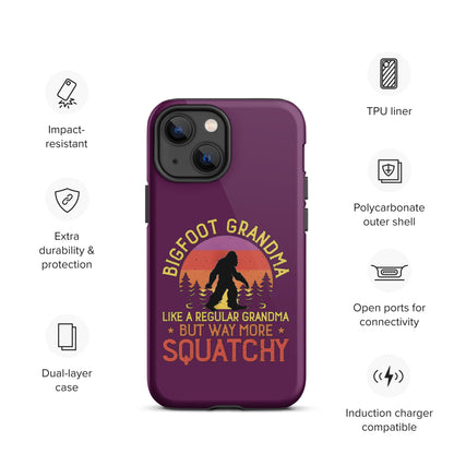 Bigfoot Grandma Tough Case for iPhone®