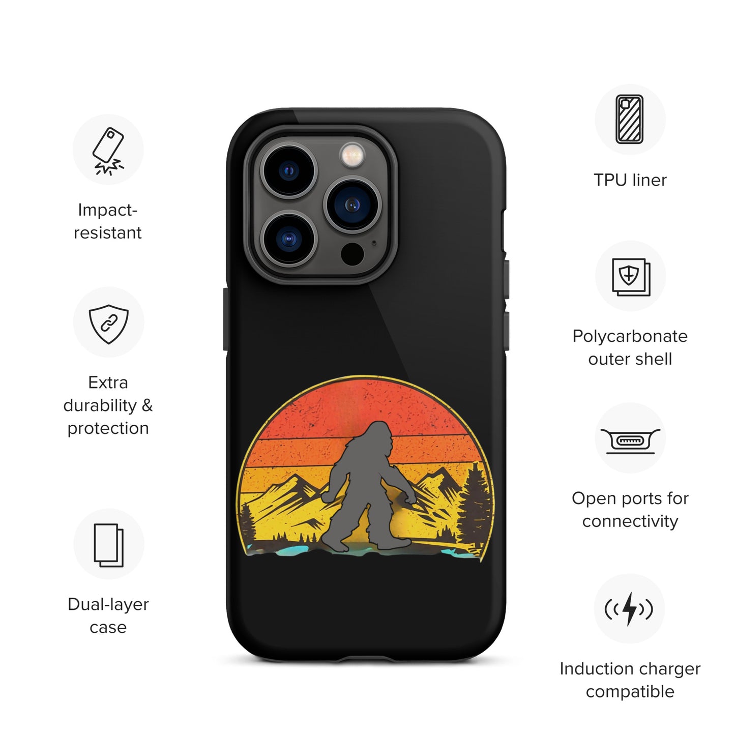 Roaming Squatchnut Tough Case for iPhone®