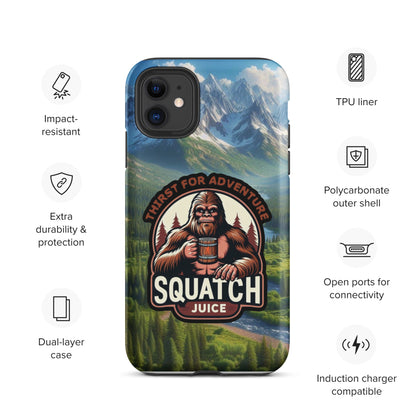 Squatch juice Tough Case for iPhone®