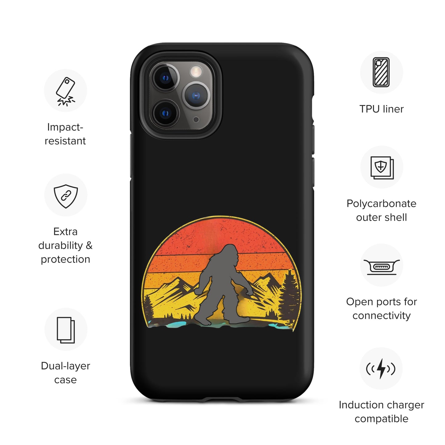 Roaming Squatchnut Tough Case for iPhone®