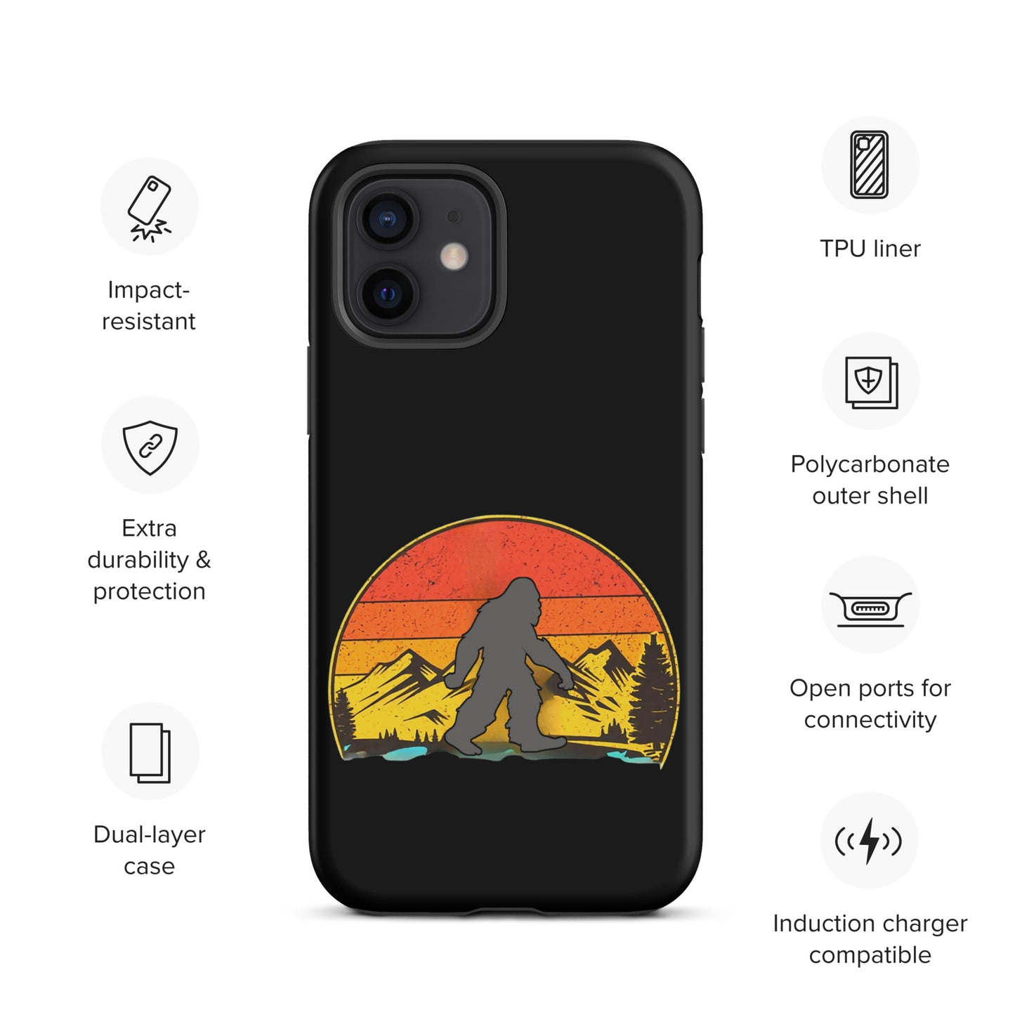 Roaming Squatchnut Tough Case for iPhone®