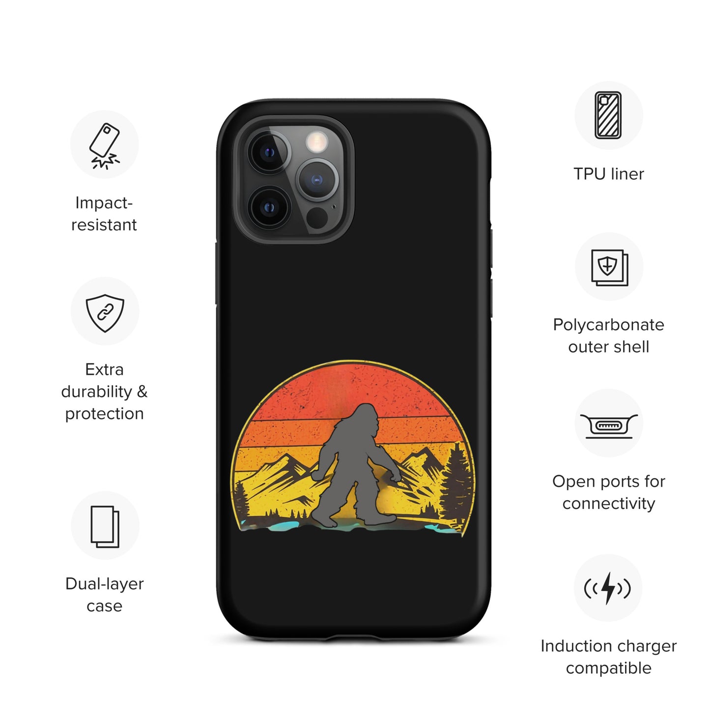 Roaming Squatchnut Tough Case for iPhone®