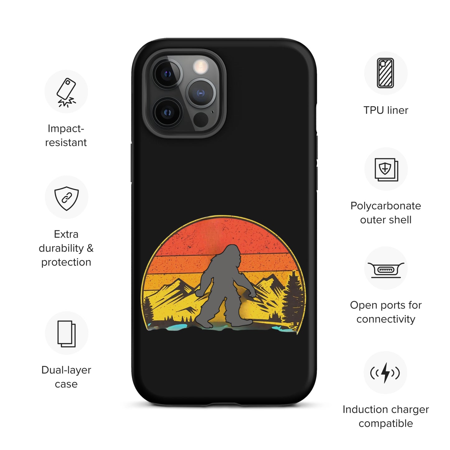 Roaming Squatchnut Tough Case for iPhone®