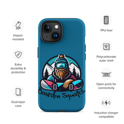 Boardin Squatch Tough Case for iPhone®