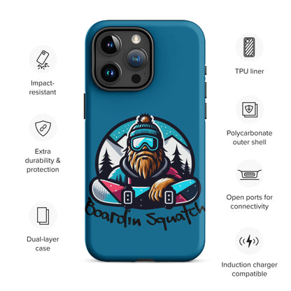 Boardin Squatch Tough Case for iPhone®