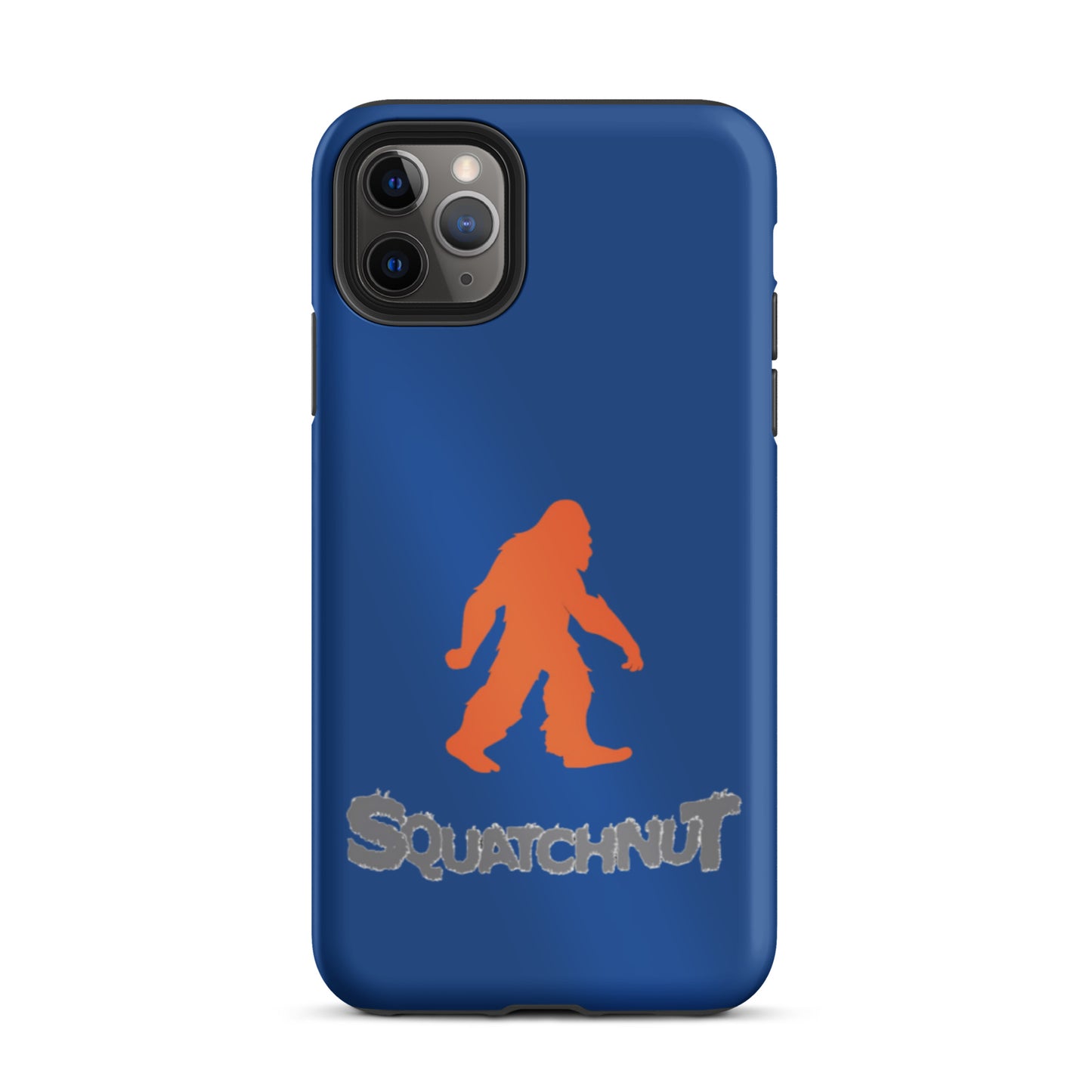 Blue and Orange Squatch Tough iPhone case