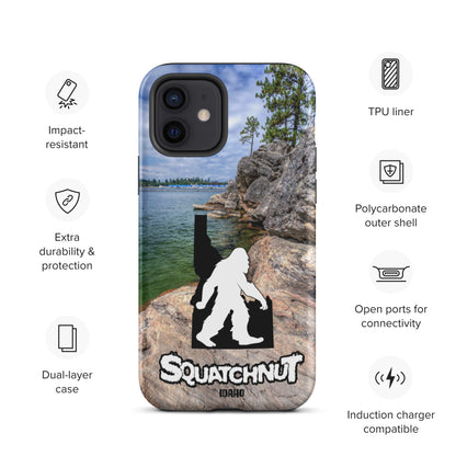 Lake CDA Idaho Squatch Tough iPhone case