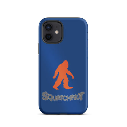 Blue and Orange Squatch Tough iPhone case