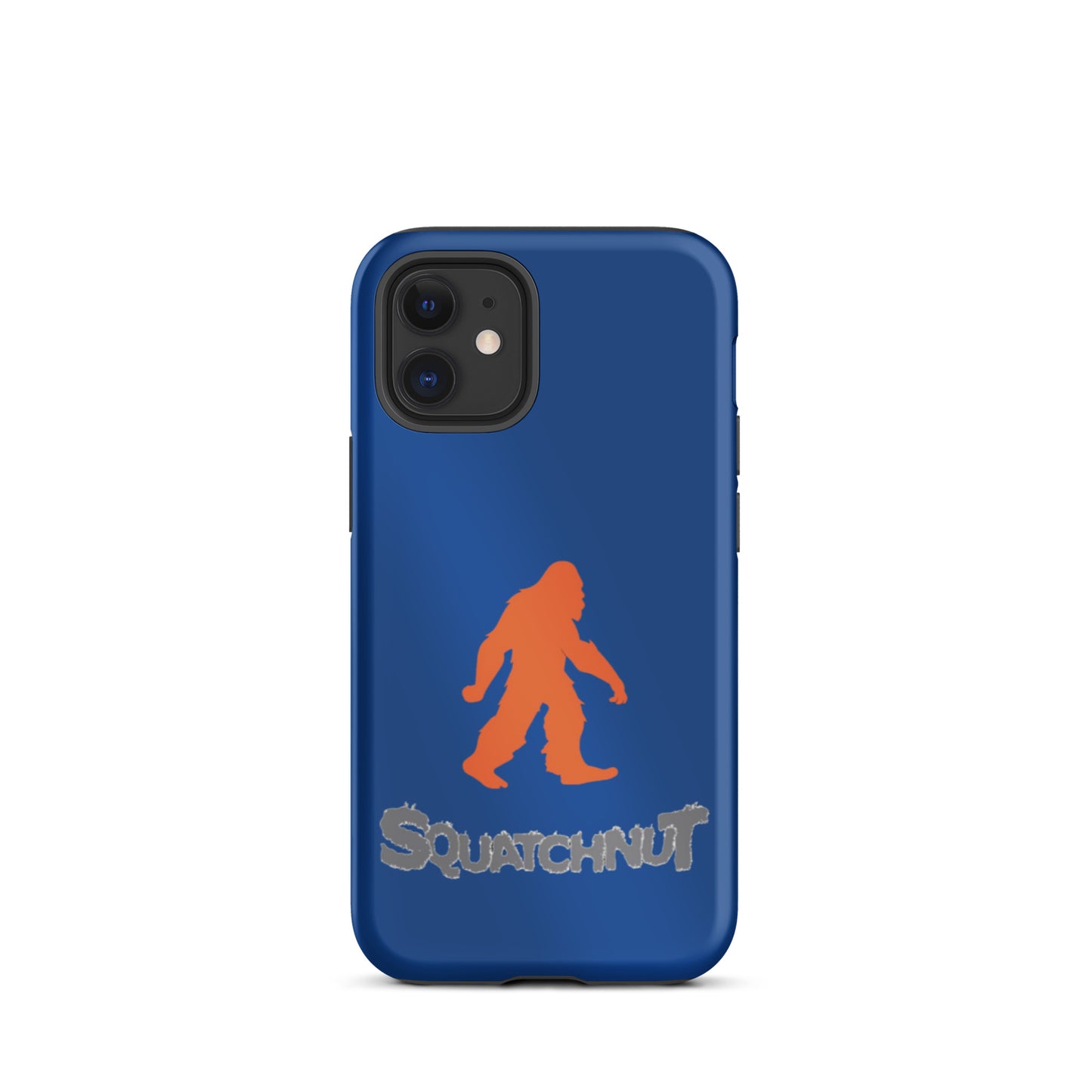 Blue and Orange Squatch Tough iPhone case
