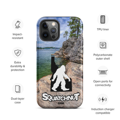 Lake CDA Idaho Squatch Tough iPhone case