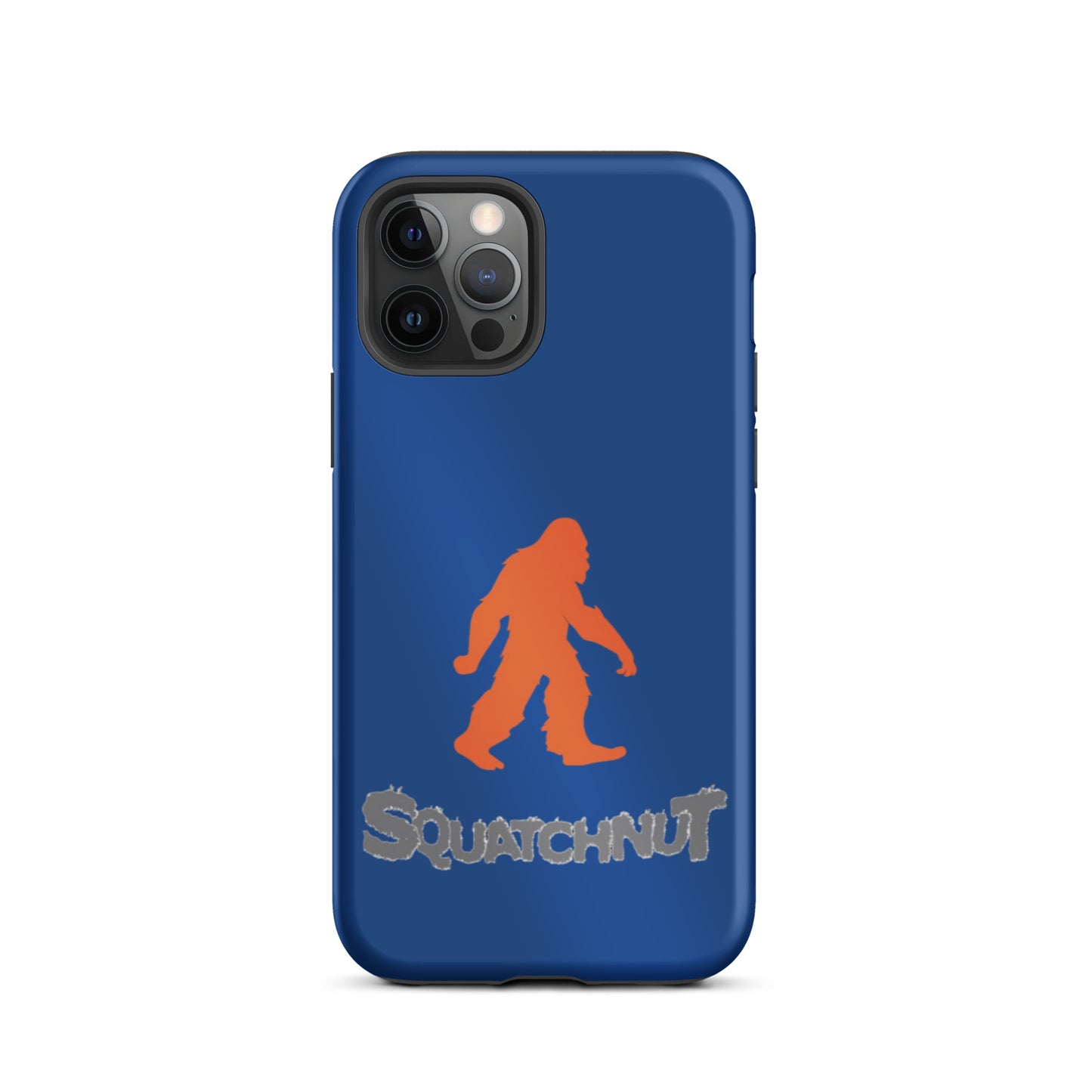 Blue and Orange Squatch Tough iPhone case