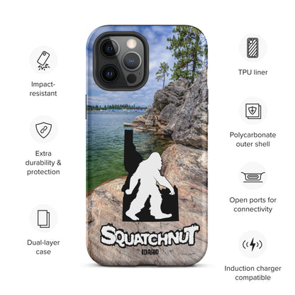 Lake CDA Idaho Squatch Tough iPhone case