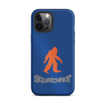 Blue and Orange Squatch Tough iPhone case