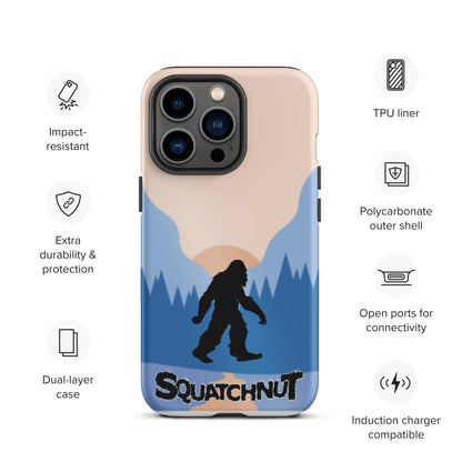 Sun Set Squatchnut Tough iPhone case