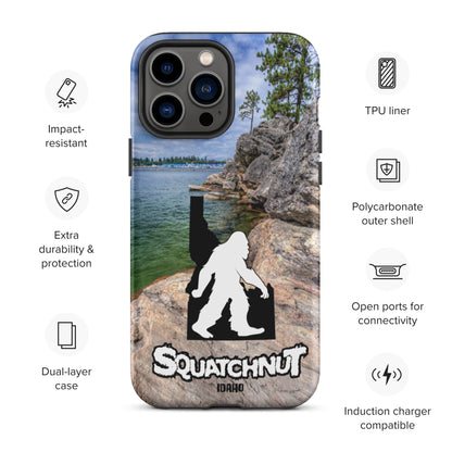 Lake CDA Idaho Squatch Tough iPhone case
