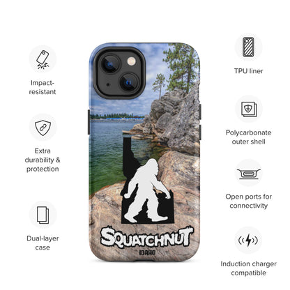 Lake CDA Idaho Squatch Tough iPhone case
