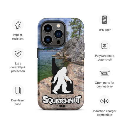 Lake CDA Idaho Squatch Tough iPhone case