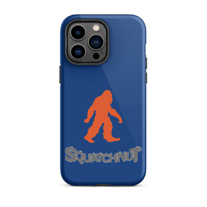 Blue and Orange Squatch Tough iPhone case