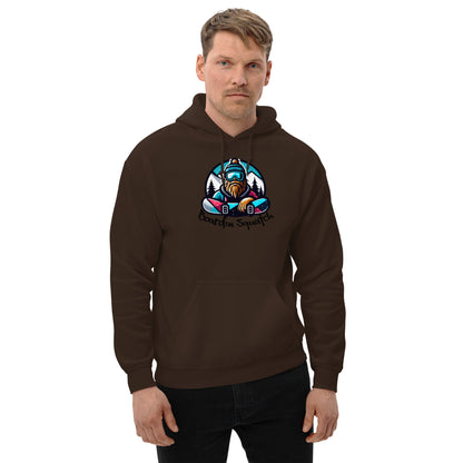 Boarding Squatch Unisex Hoodie