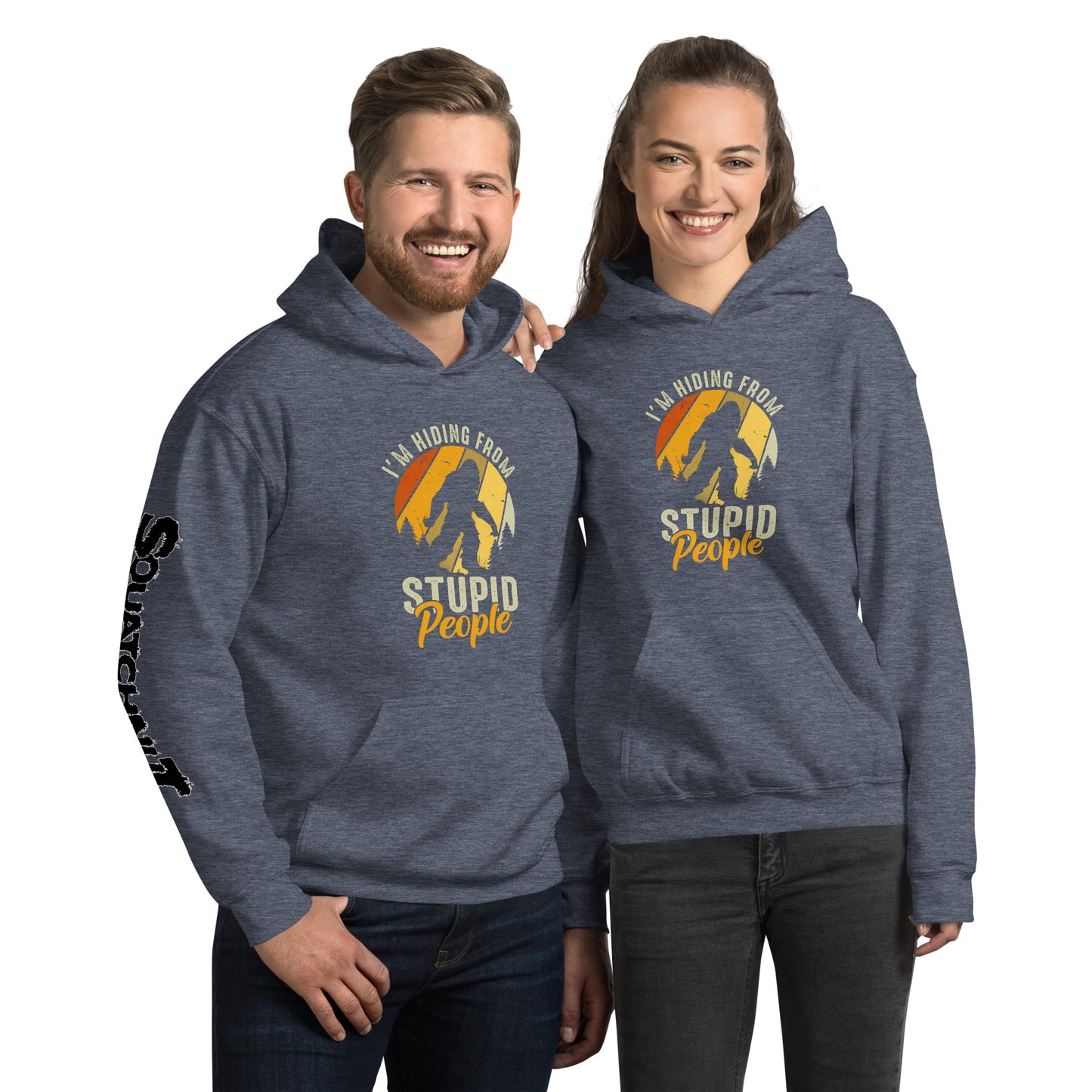 Stupid people Unisex Hoodie