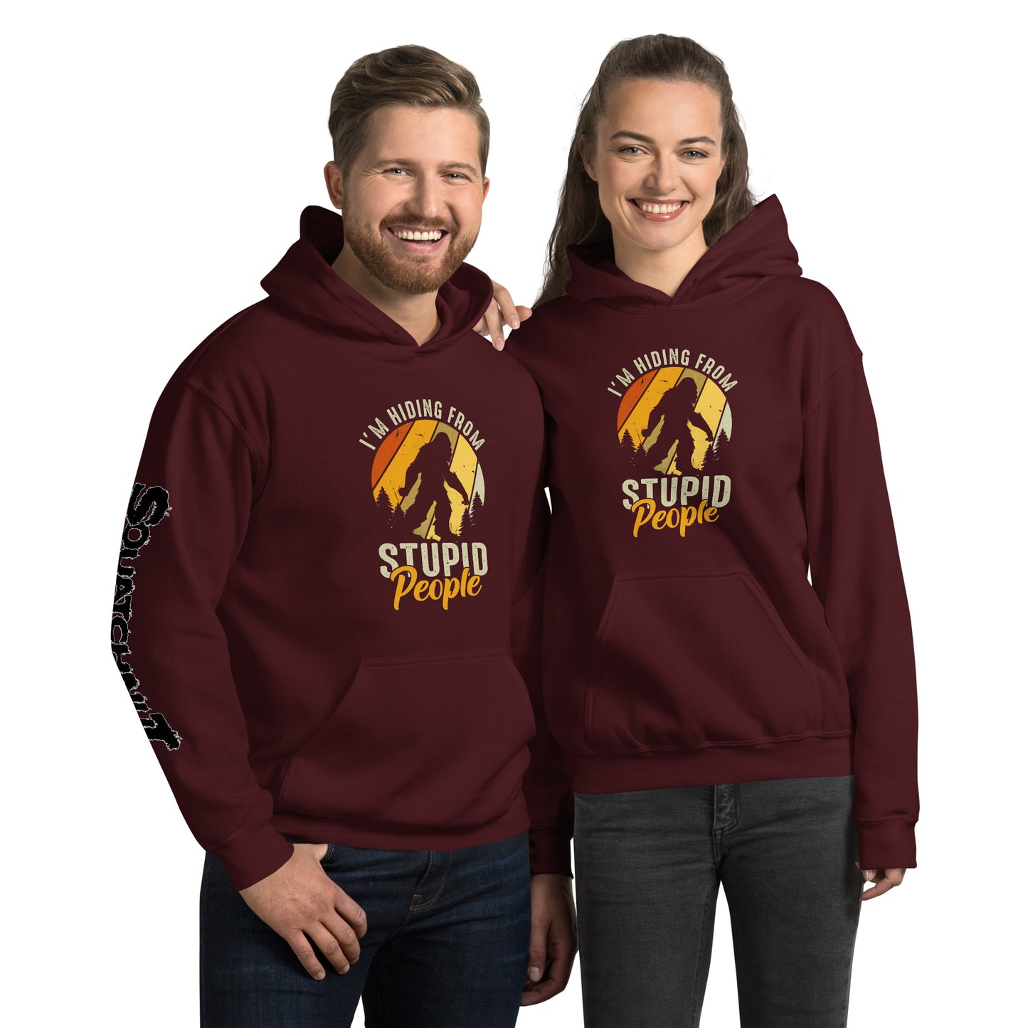 Stupid people Unisex Hoodie