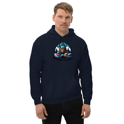 Boarding Squatch Unisex Hoodie