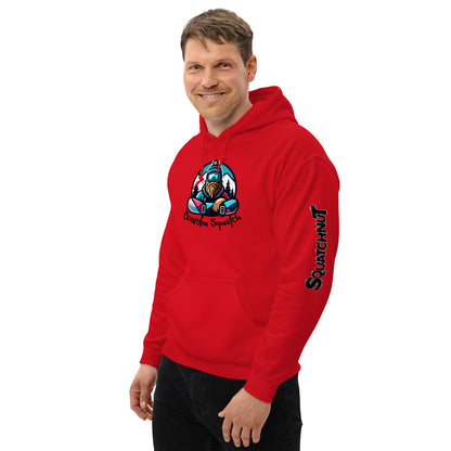 Boarding Squatch Unisex Hoodie
