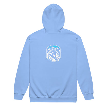 Boarding Unisex heavy blend zip hoodie