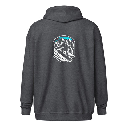 Boarding Unisex heavy blend zip hoodie