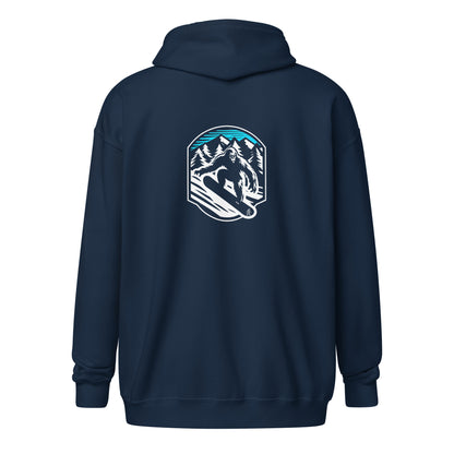 Boarding Unisex heavy blend zip hoodie