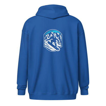 Boarding Unisex heavy blend zip hoodie