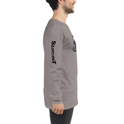 Boarding Squatch Unisex Long Sleeve Tee